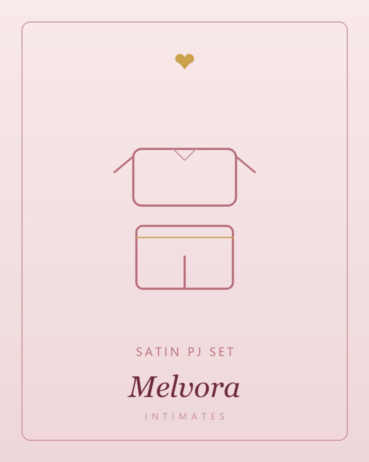 Melvora Satin PJ Set