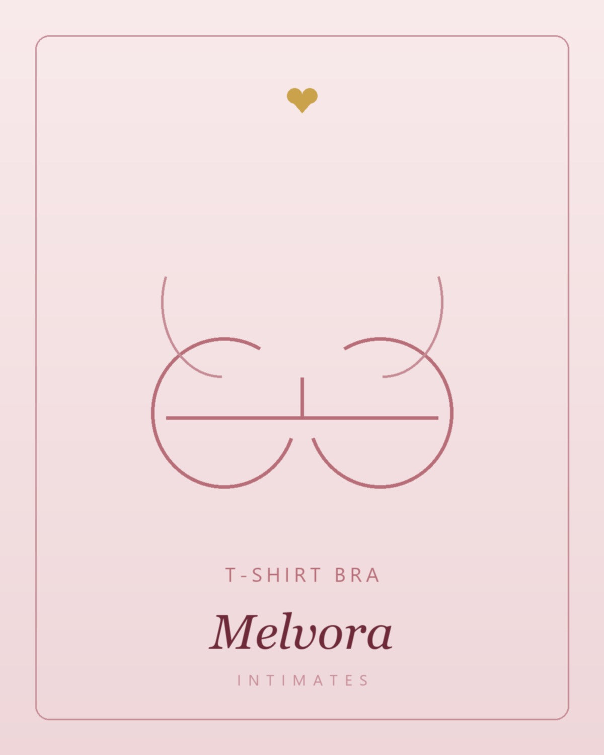 Melvora T-Shirt Bra