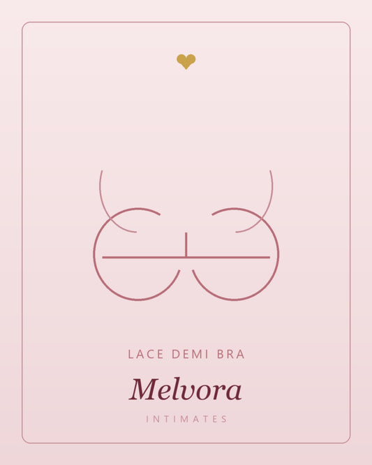 Melvora Lace Demi Bra