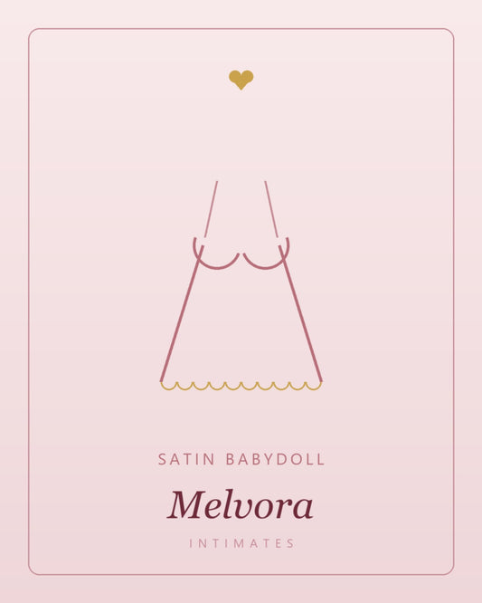 Melvora Satin Babydoll